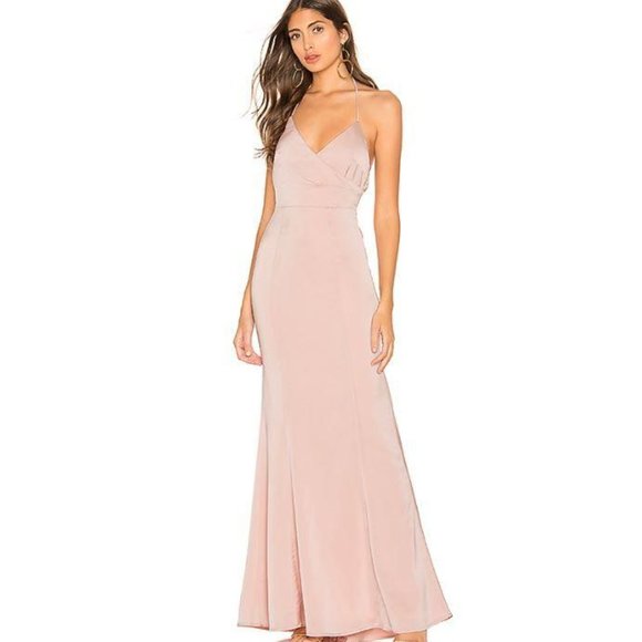 Lovers + Friends Dresses & Skirts - NWT Lovers + Friends Vilailuck Gown in Blush Large